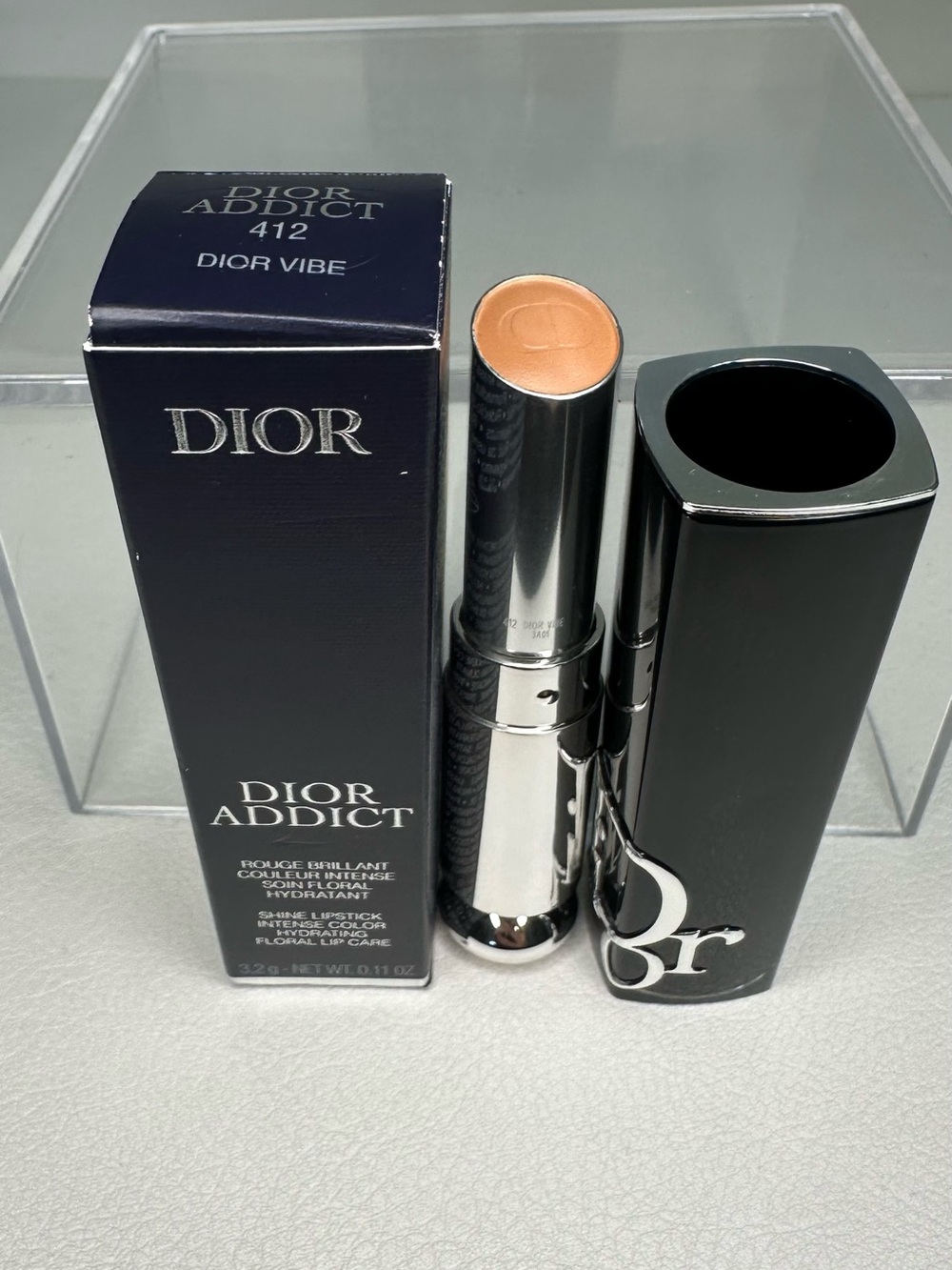 Dior Addict Lipstick 412 Dior Vibe - Peachy Nude